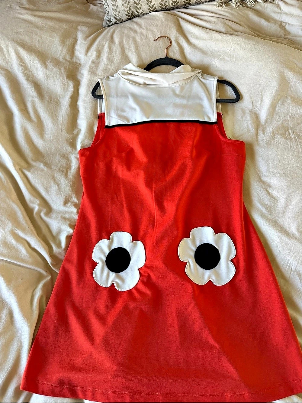 Smak Parlour Orangs Flower Pocket MiniDress